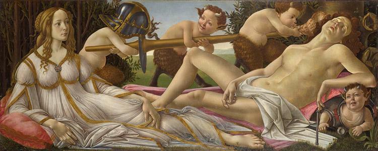 Sandro Botticelli Venus and Mars (mk08) France oil painting art
